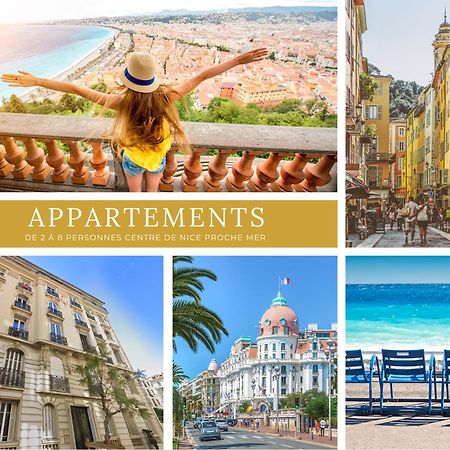Appartements Nice Centre Proche Mer Carre D'Or Dış mekan fotoğraf