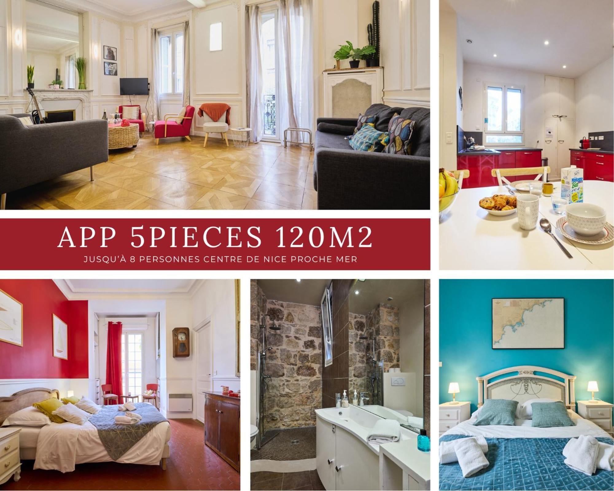 Appartements Nice Centre Proche Mer Carre D'Or Dış mekan fotoğraf