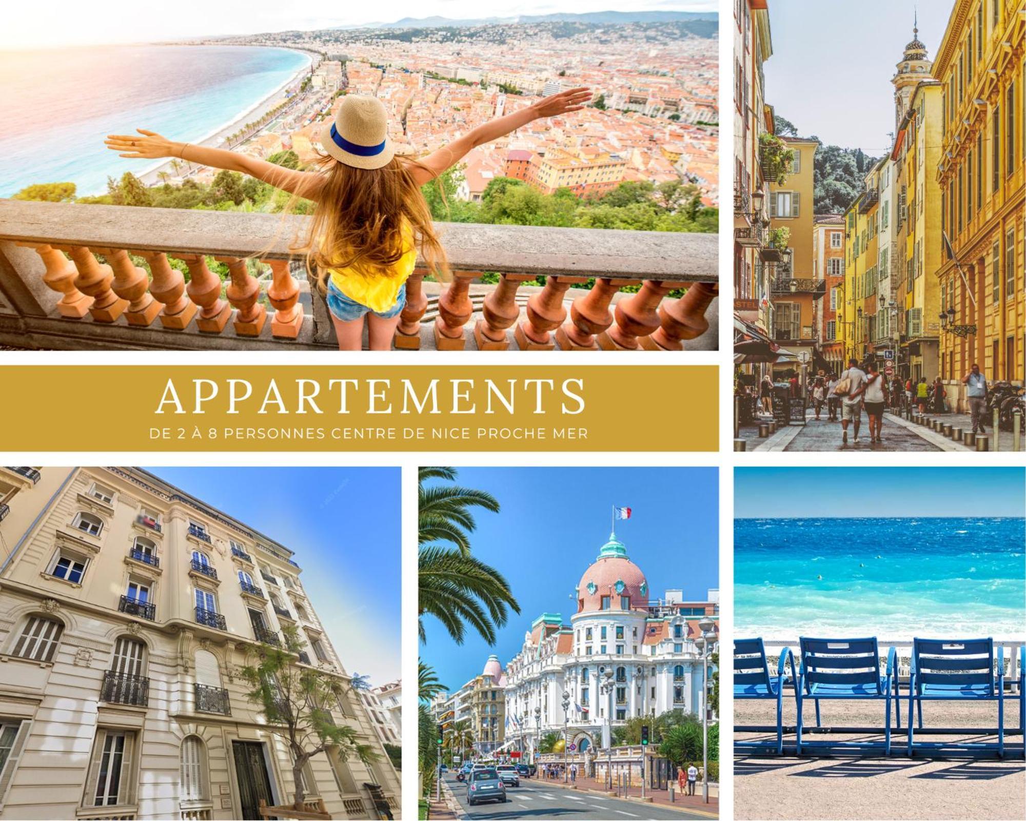 Appartements Nice Centre Proche Mer Carre D'Or Dış mekan fotoğraf